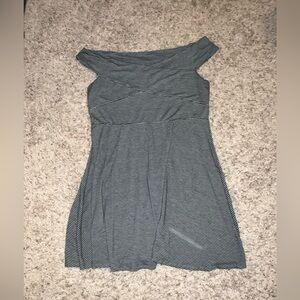 Striped Off-Shoulder Dress size xl